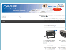 Tablet Screenshot of ovh-shop.de